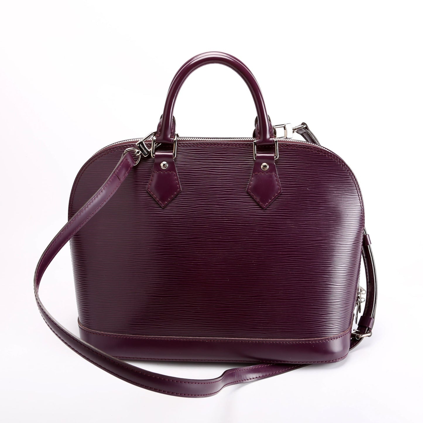 Louis Vuitton Alma Pm Older Purple Epi Handbag