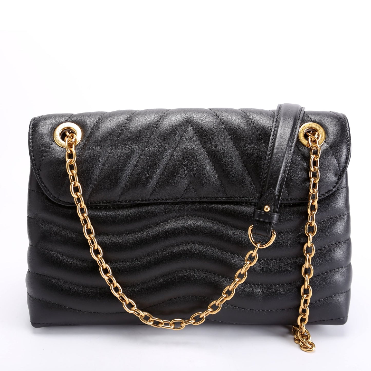 Louis Vuitton New Wave MM Black Handbag