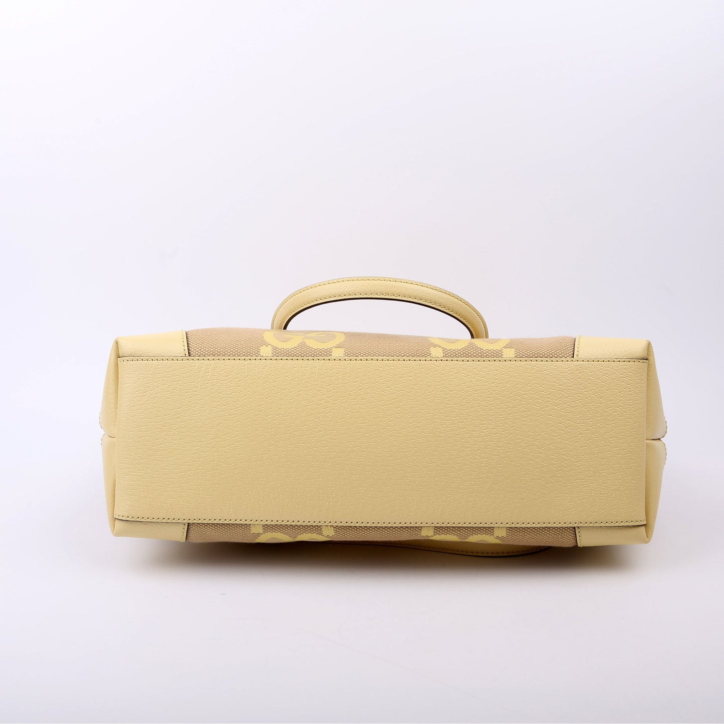 Gucci Jumbo GG Ophidia Yellow Tote Bag