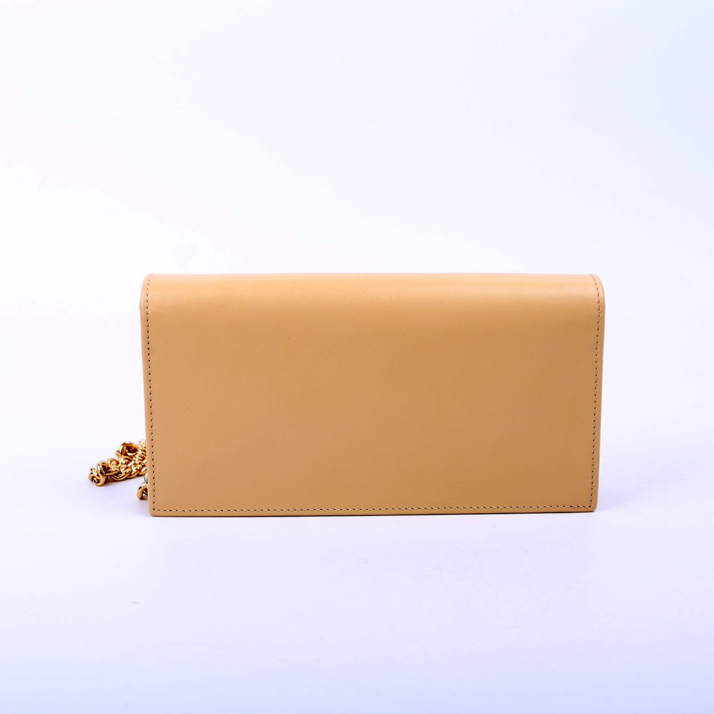 Gucci Horsebit Tan Chain Wallet Case