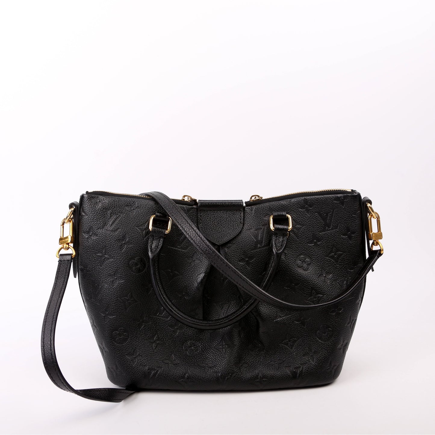 Louis Vuitton Mazarine PM Empreinte Black Handbag