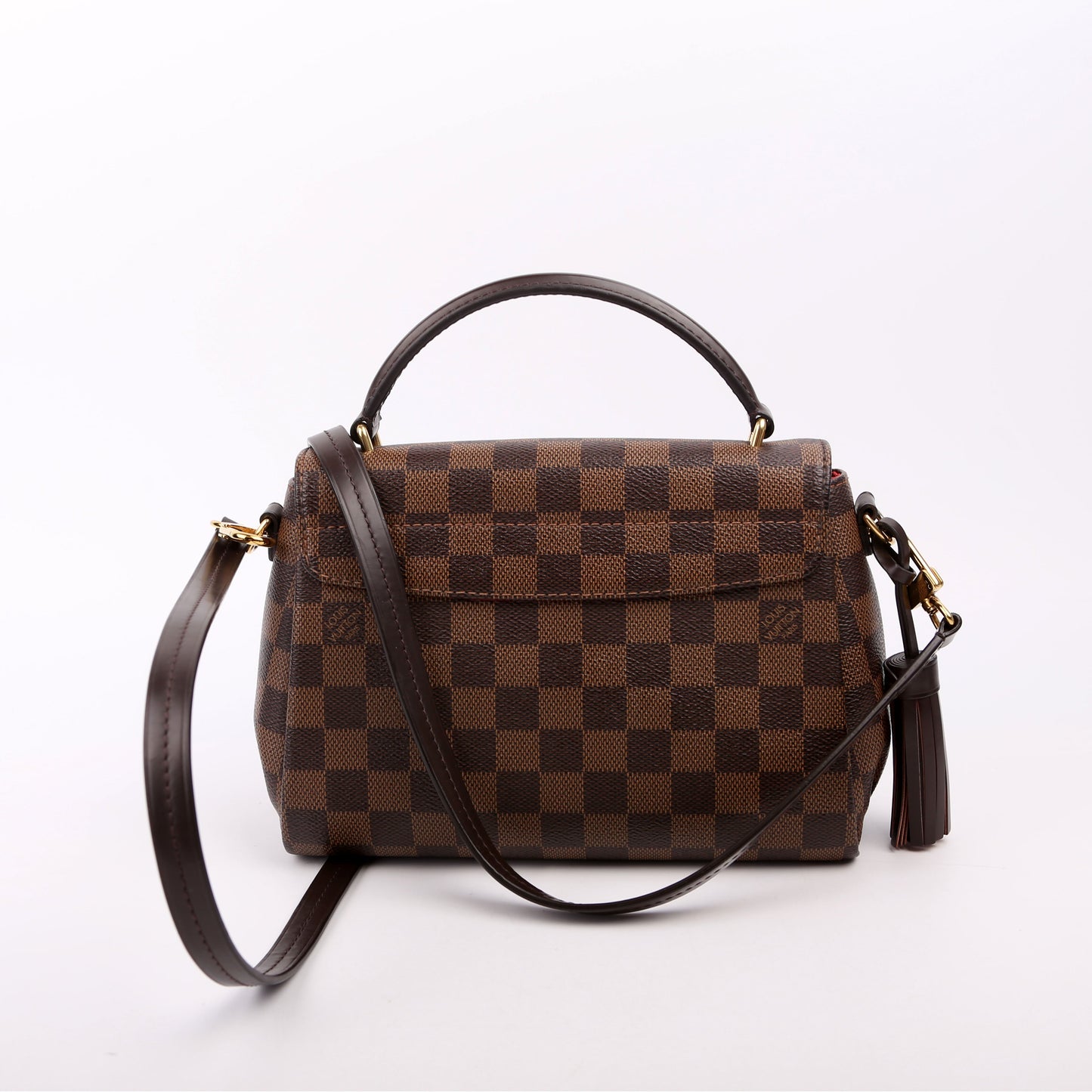 Louis Vuitton Croisette Ebene Damier Handbag Ebene 20