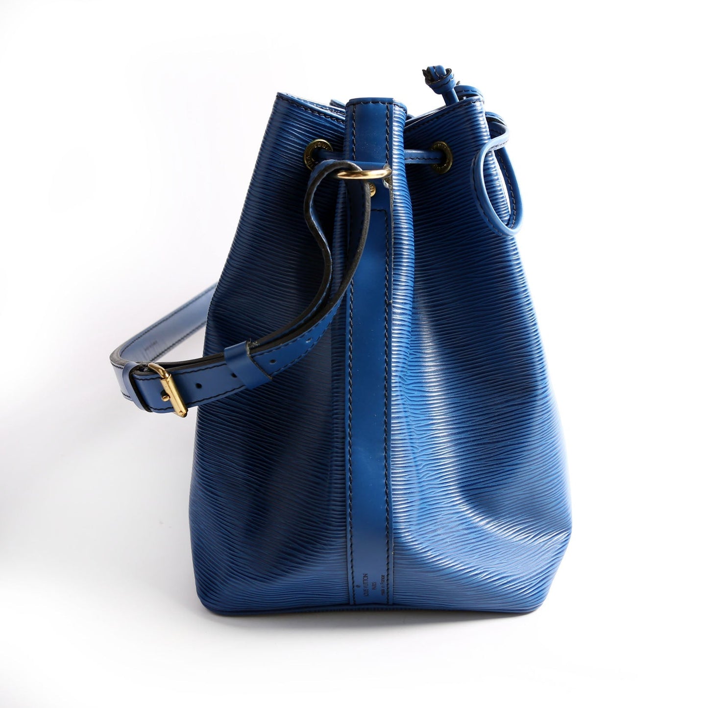 Louis Vuitton Noe Petit Epi Blue Handbag Blue 1