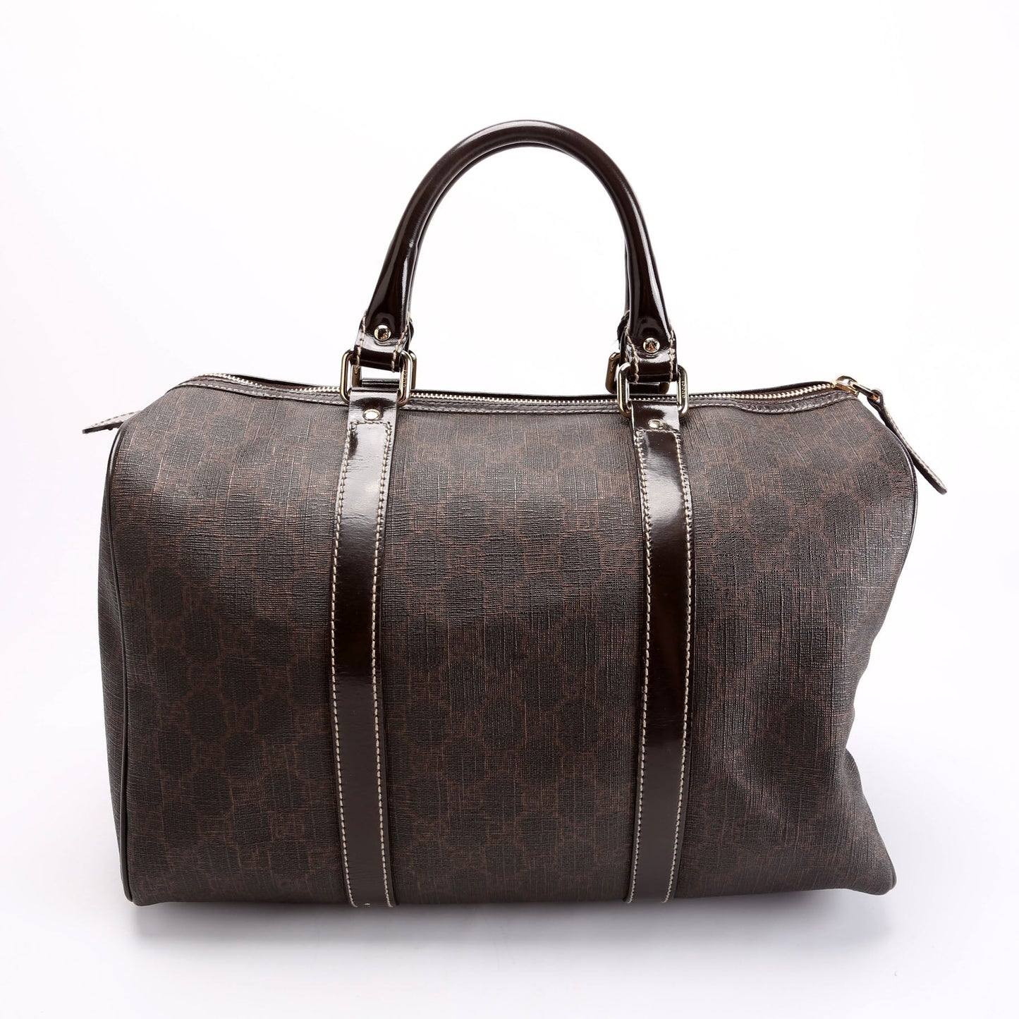 Gucci Joy Boston Brown Travel Bag Brown 2