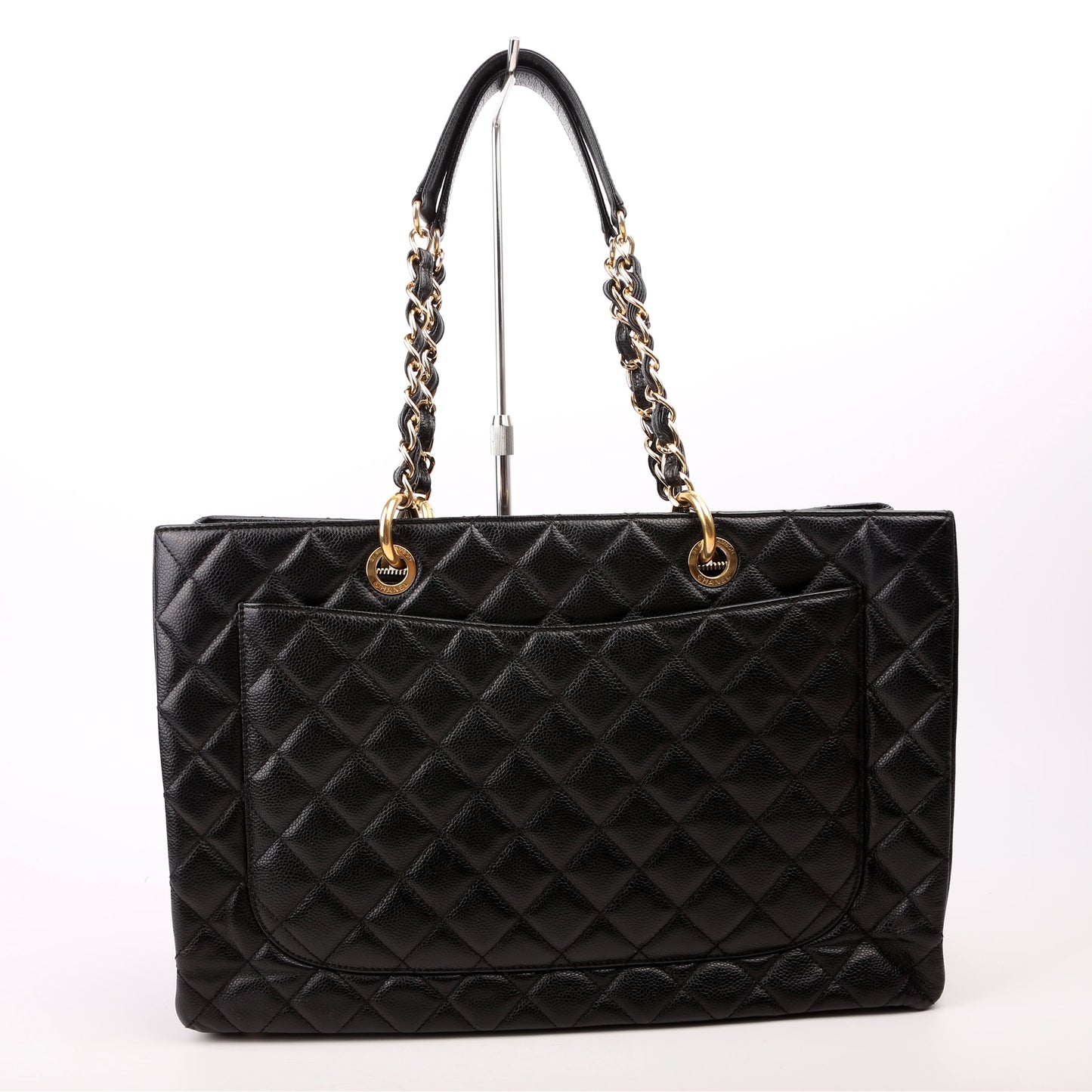 Chanel Grand Shopping XL Black Tote Bag Black 1