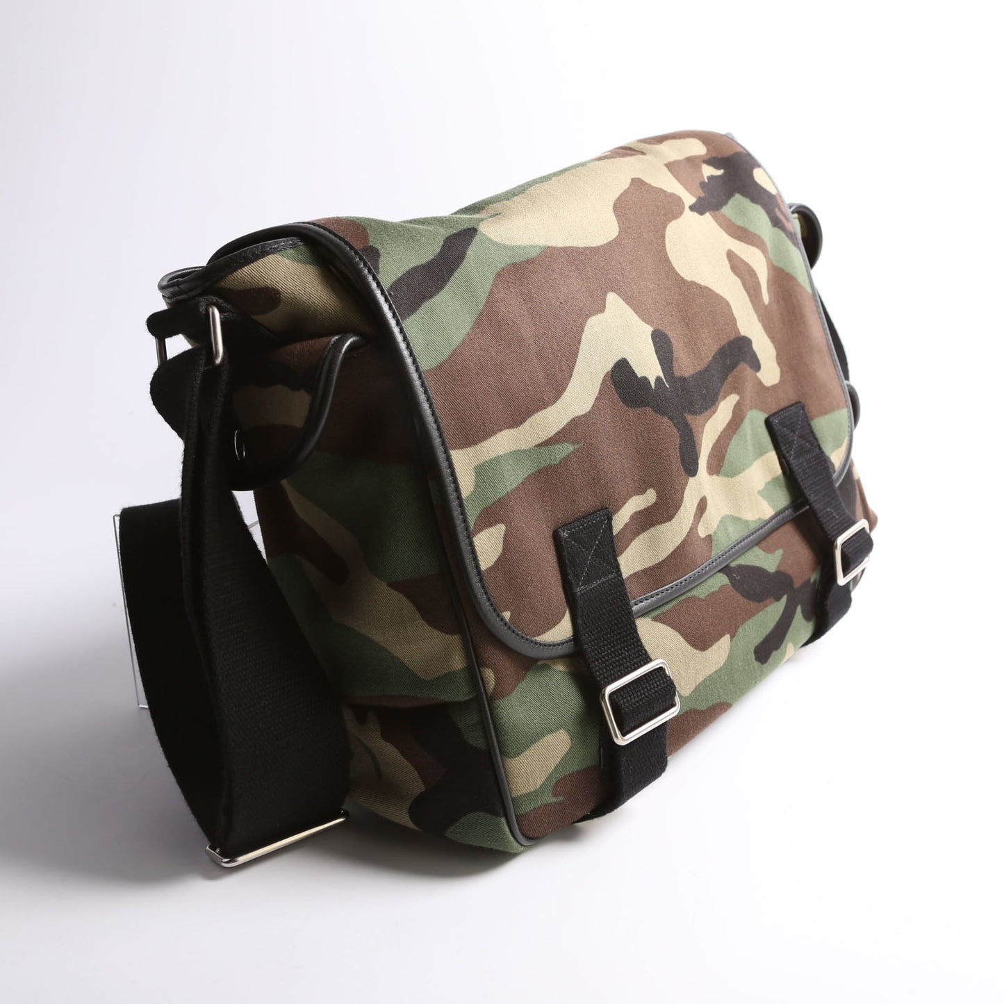 YSL Saint Laurent Saint Laurent Camo Messenger Bag Travel Bag