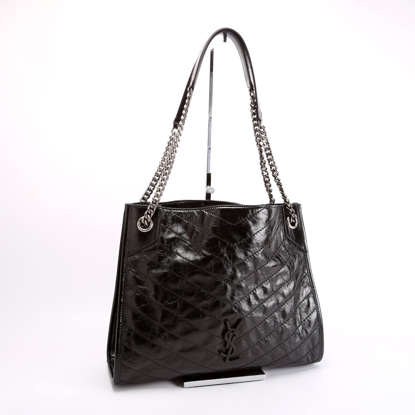 YSL Saint Laurent Saint Laurent Niki Shopping Bag Black Medium Travel Bag