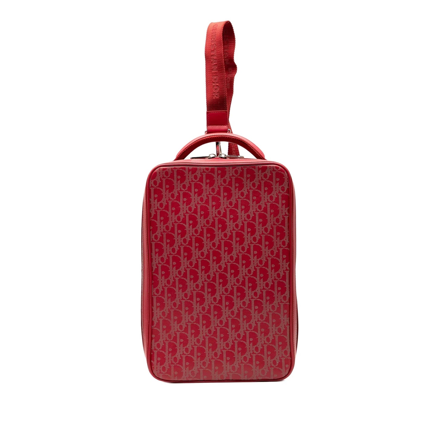 Dior Handbag Oblique Perforated Calfskin Galaxy World Tour Shoe Red Shoes