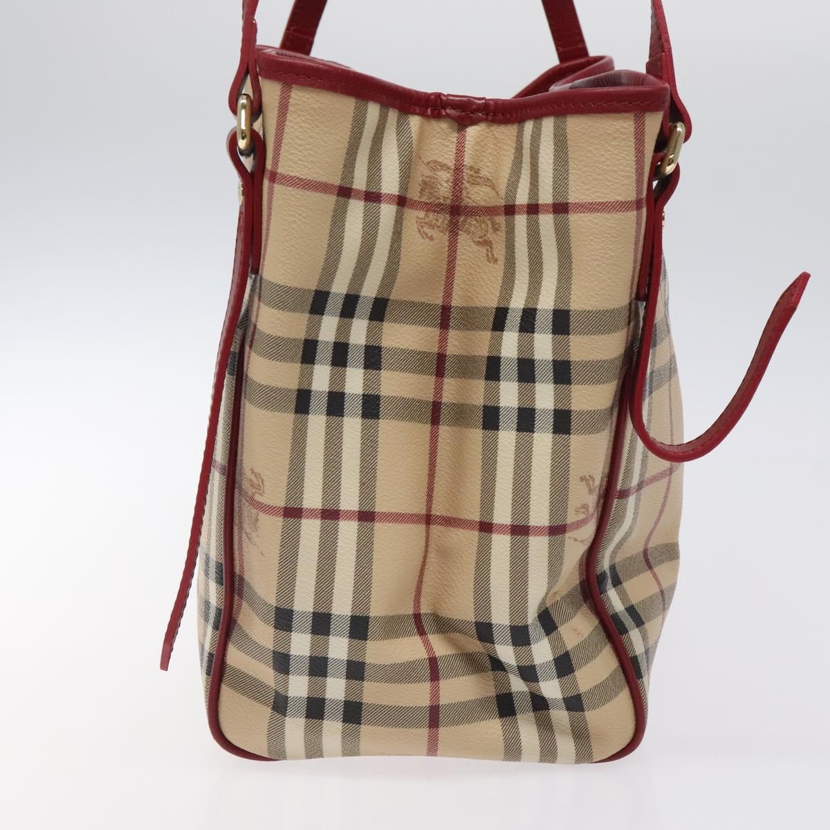 Burberry Nova Check Shoulder Bag Canvas Beige Shoulder Bag 26