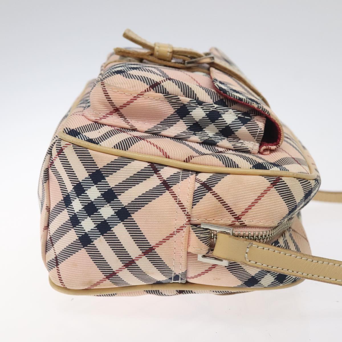 Burberry Nova Check Shoulder Bag Nylon Pink Shoulder Bag 1
