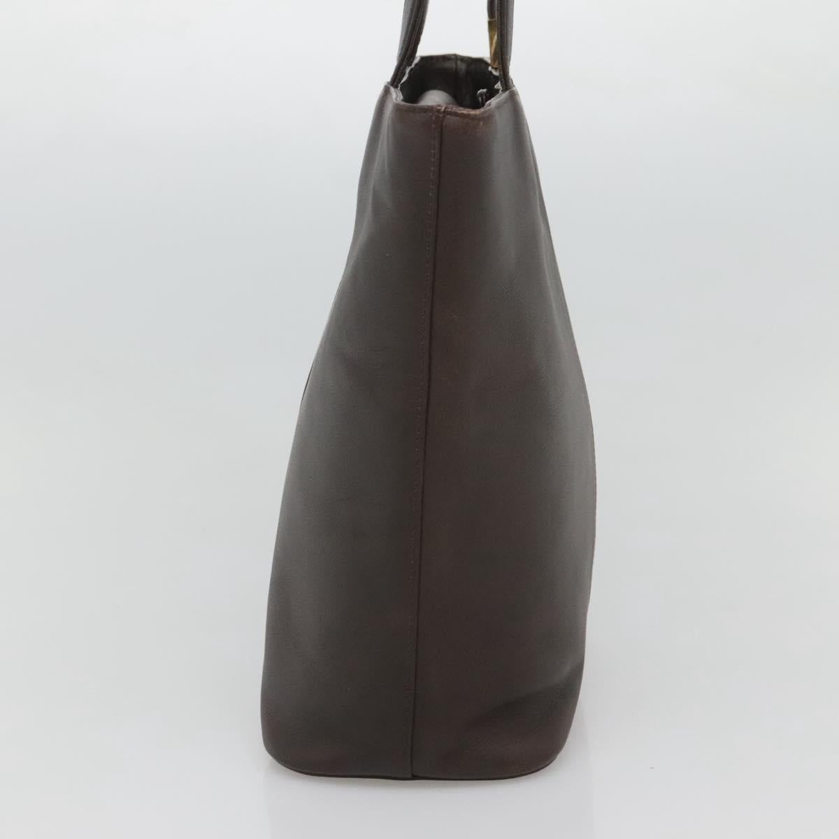 Burberry Tote Bag Leather Brown