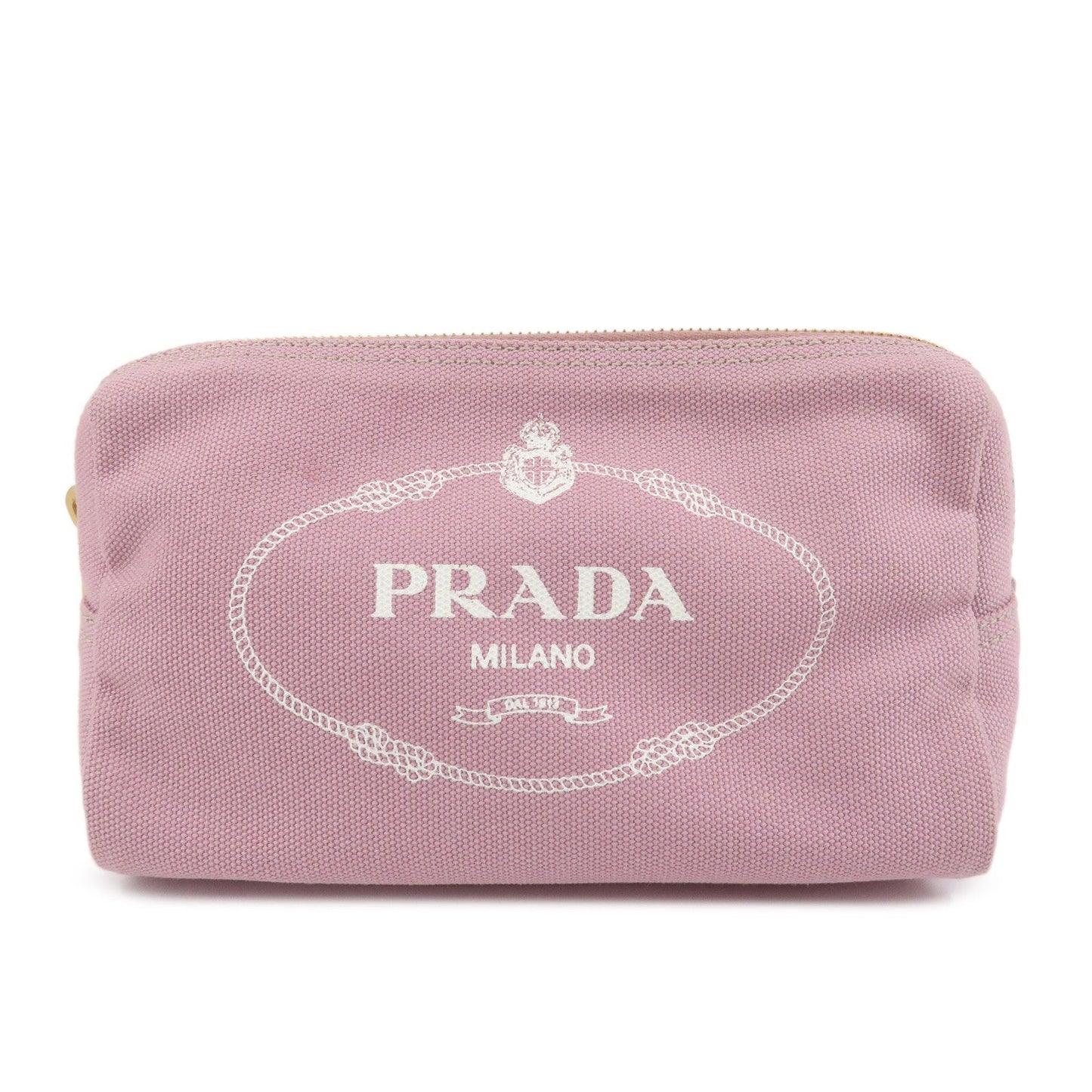 Canapa Cosmetic Pouch Makeup Bag Canvas Pink Logo Handbag