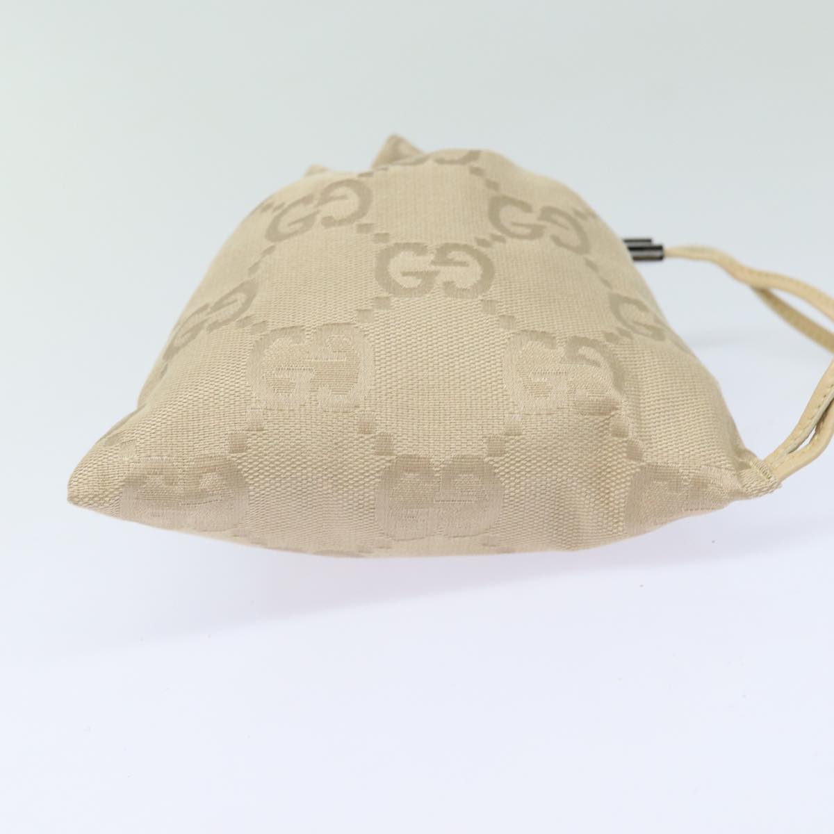 Gucci Clutch Bag Canvas Canvas 1030