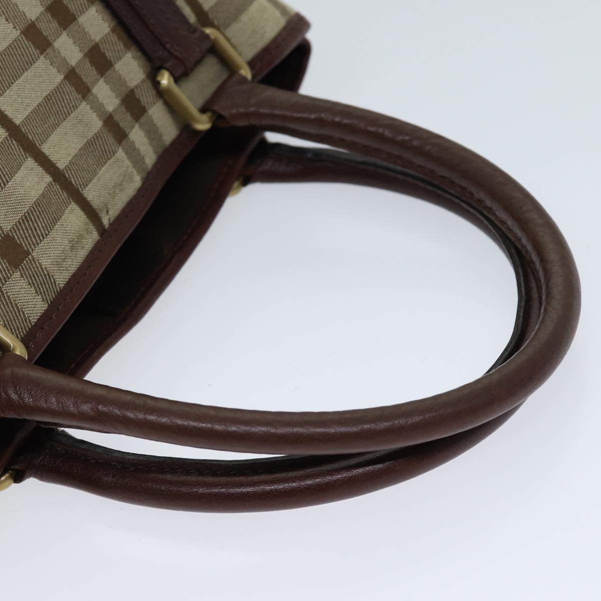 Burberry Luxury Nova Check Handbag Travel Bag Check Handbag 95