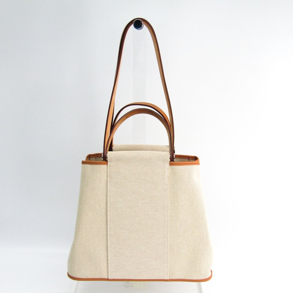 Hermes Luxury Natural Cabag Pm Tote (Sha ) Canvas Tote Bag