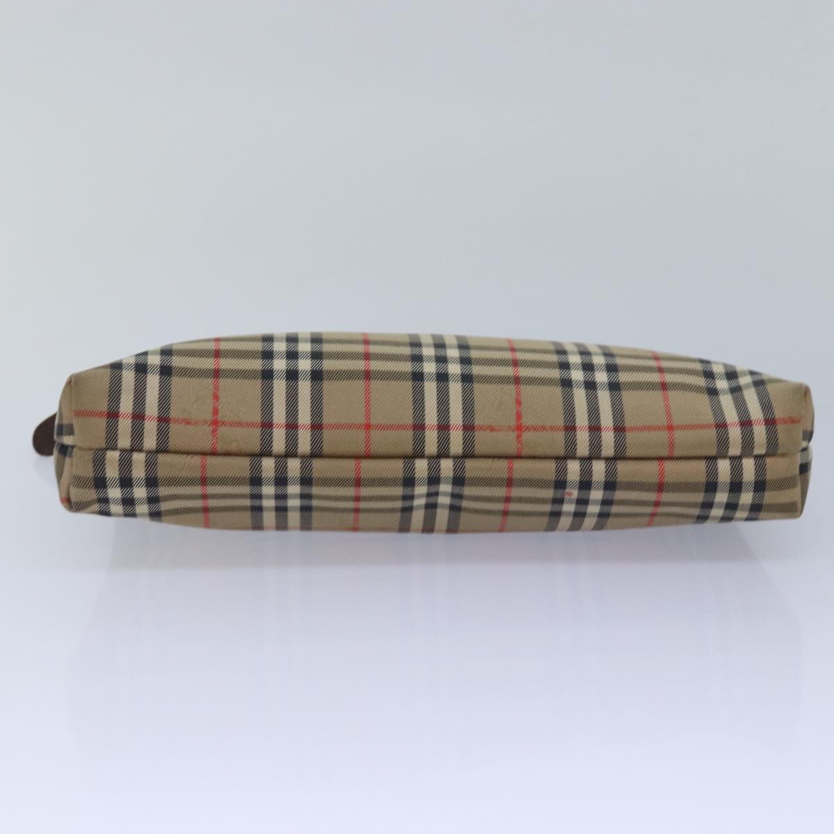 Burberry Nova Check Clutch Bag Canvas Beige Clutch Bag 24