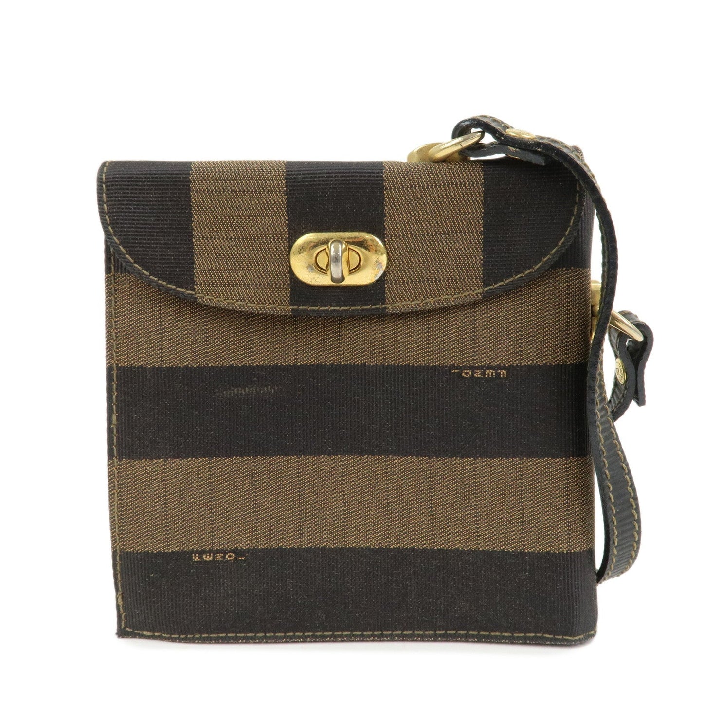 Crossbody Bag Pequin Shoulder Bag Leather Canvas Logo