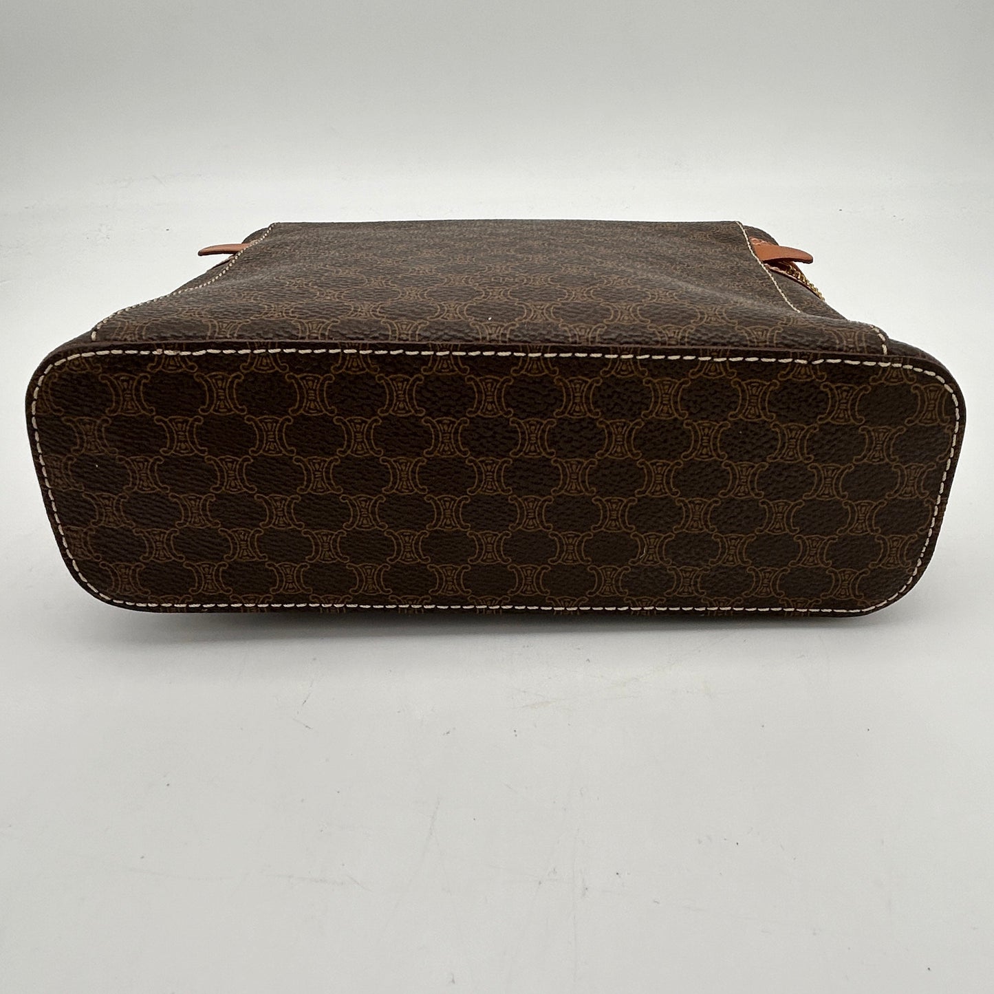 Luxury Macadam Pvc Handbag Leather Brown Travel Bag