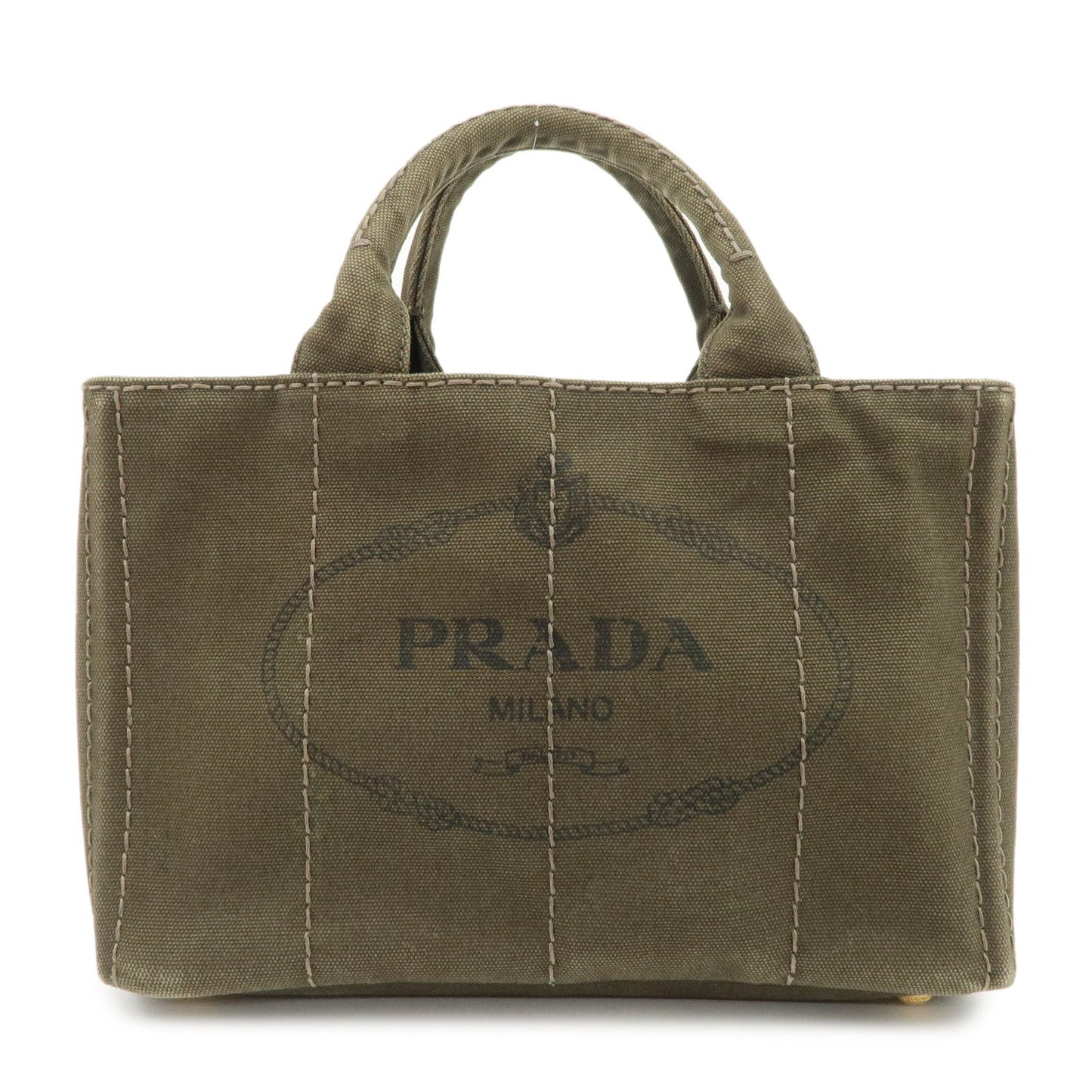 Tote Bag Canapa Bag Hand Bag Khaki d Canvas Mini