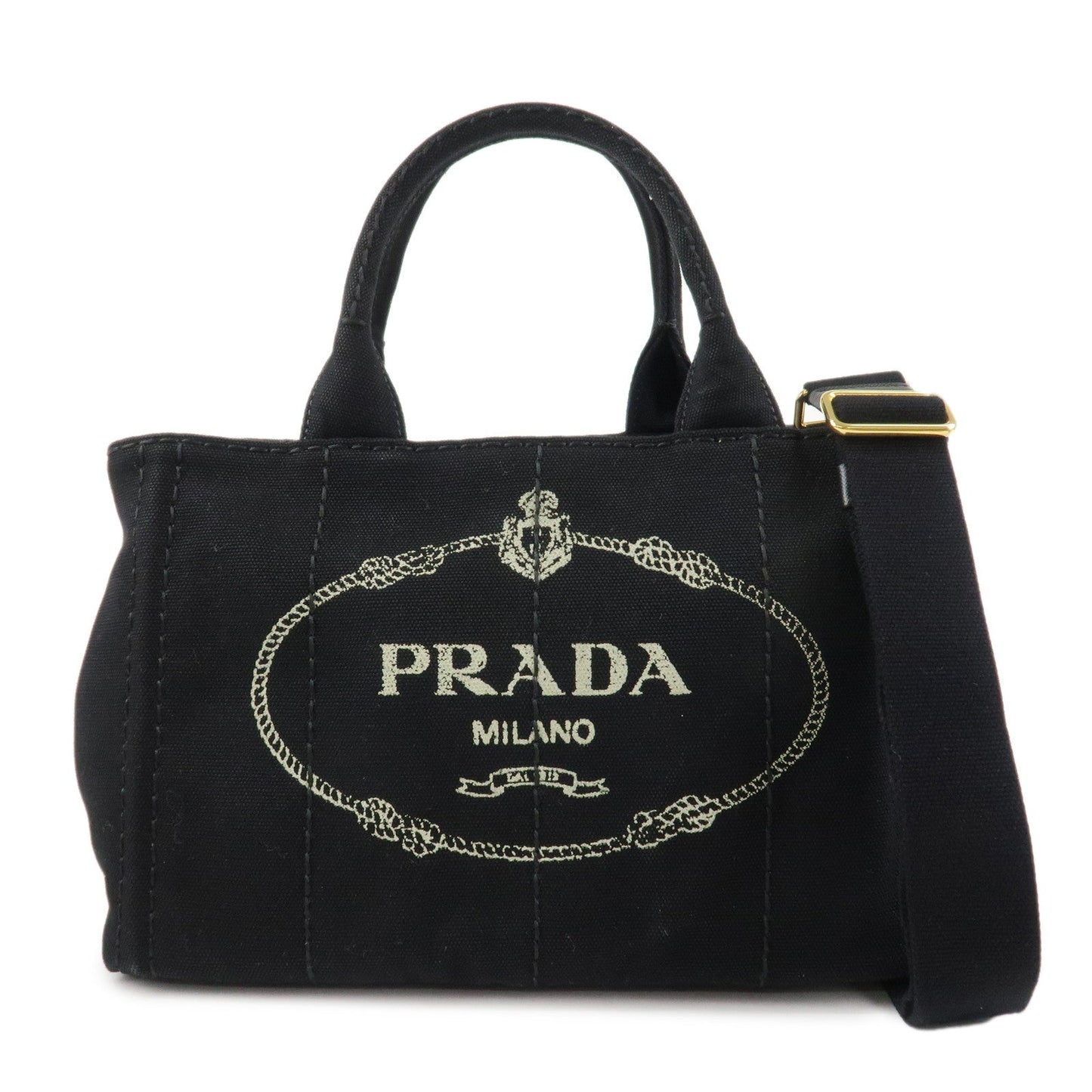 Tote Bag Canapa 2Way Bag Hand d Canvas Black Mini