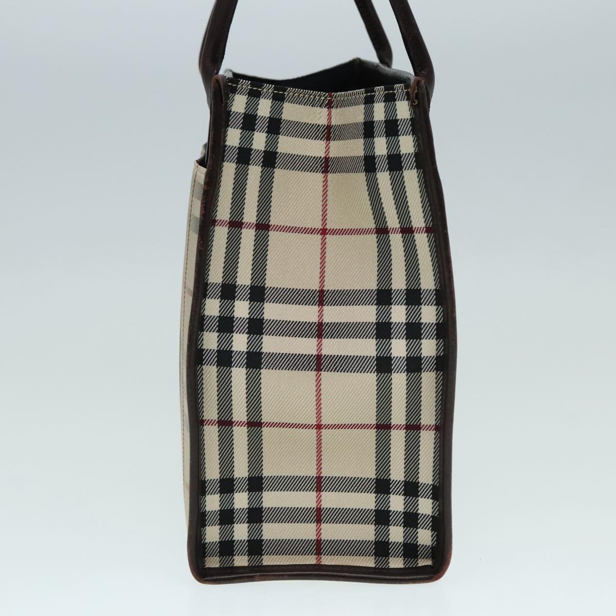 Burberry Nova Check Tote Bag Canvas Beige Tote Bag 89