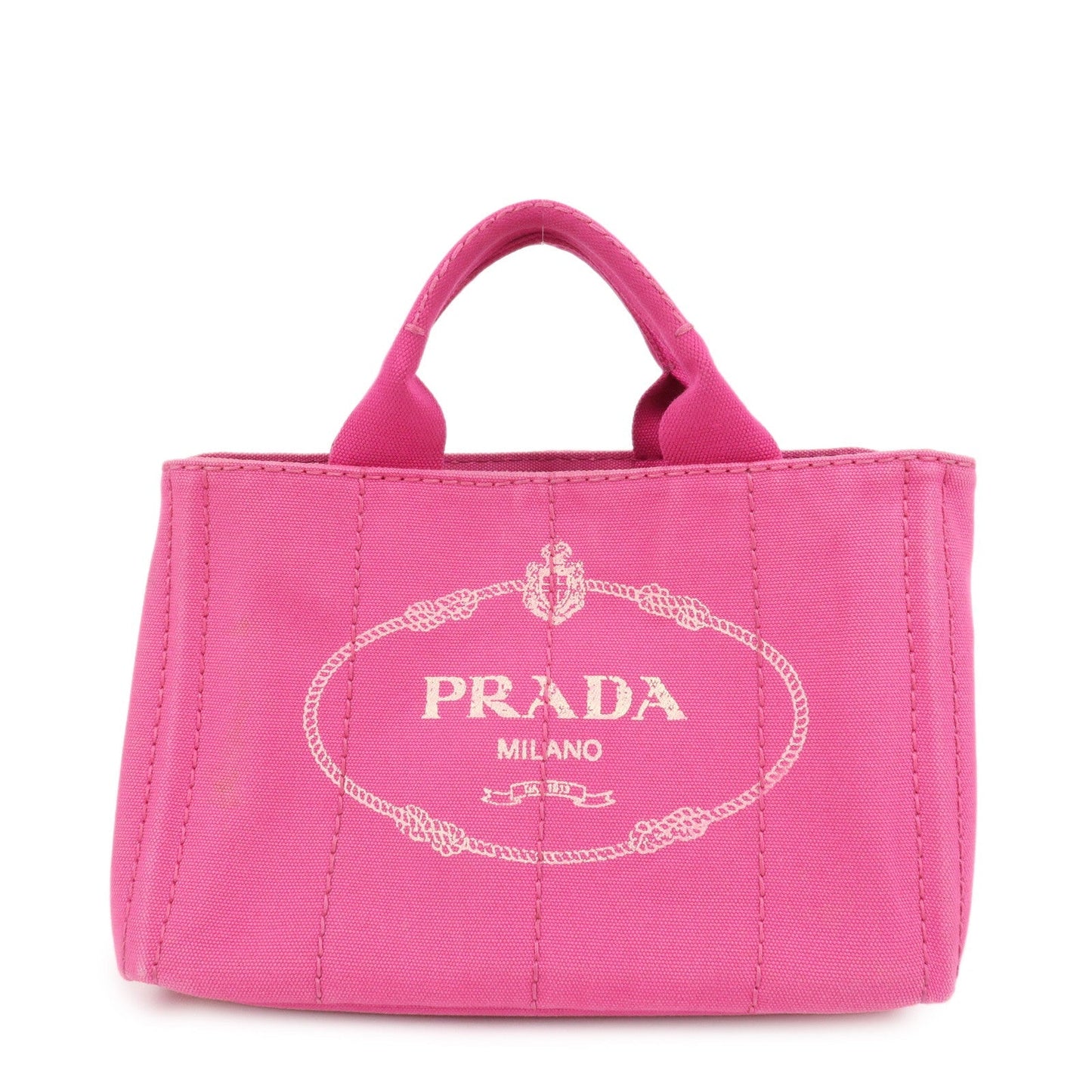 Tote Bag Canapa Hand Bag Canvas Pink Mini