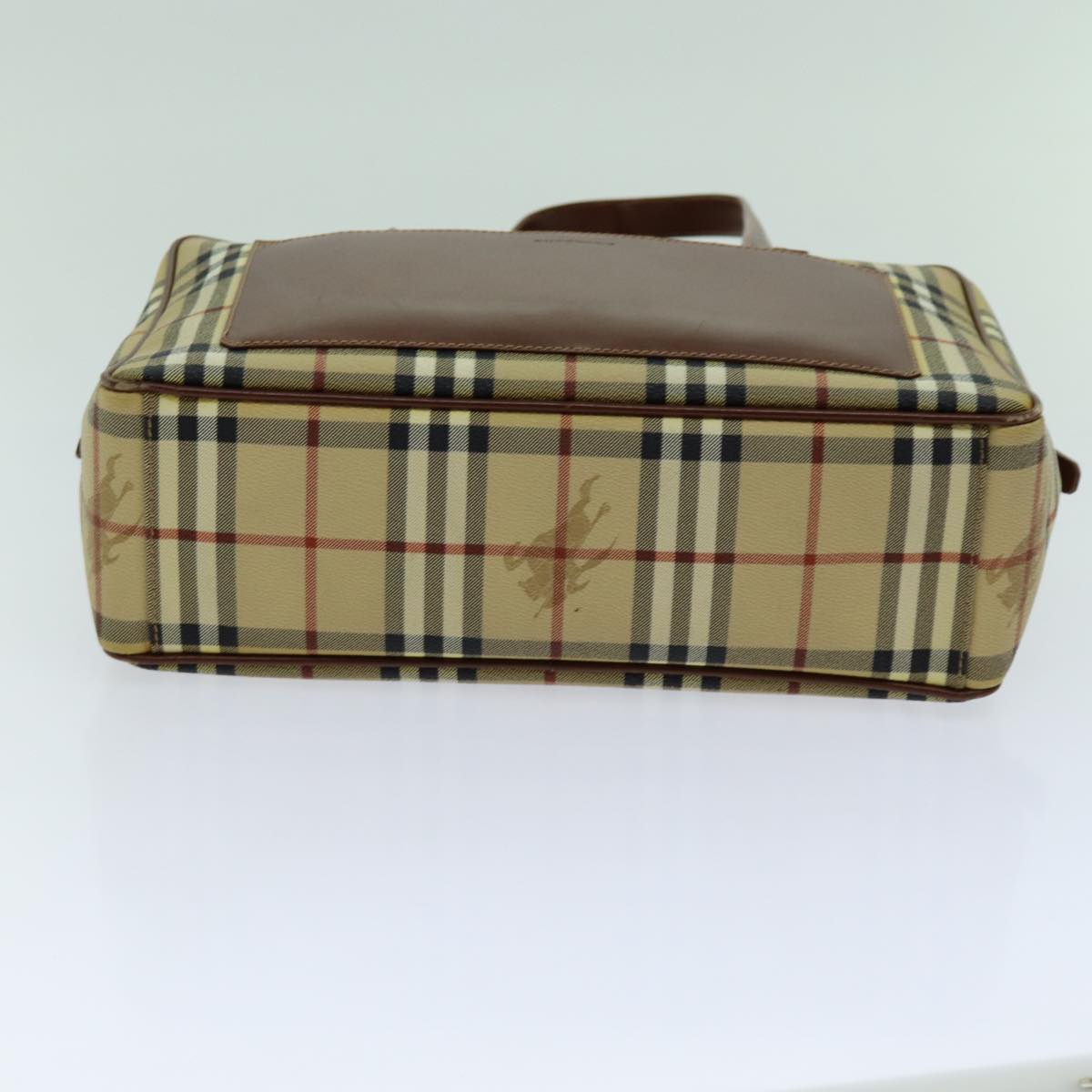 Burberry Nova Check Shoulder Bag Canvas Beige Shoulder Bag 73