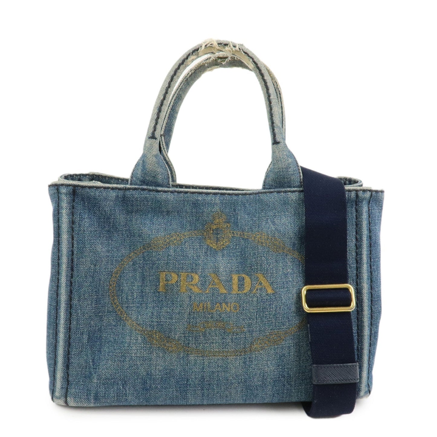 Shoulder Bag Canapa 2Way Bag Hand Bag Denim Mini Logo