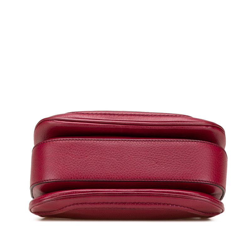 Gucci New Bamboo 2Way Bag Leather Travel Bag