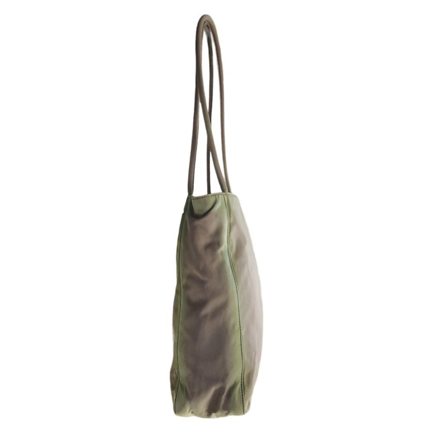 Prada Test Tote Bag Unisex Khaki Green
