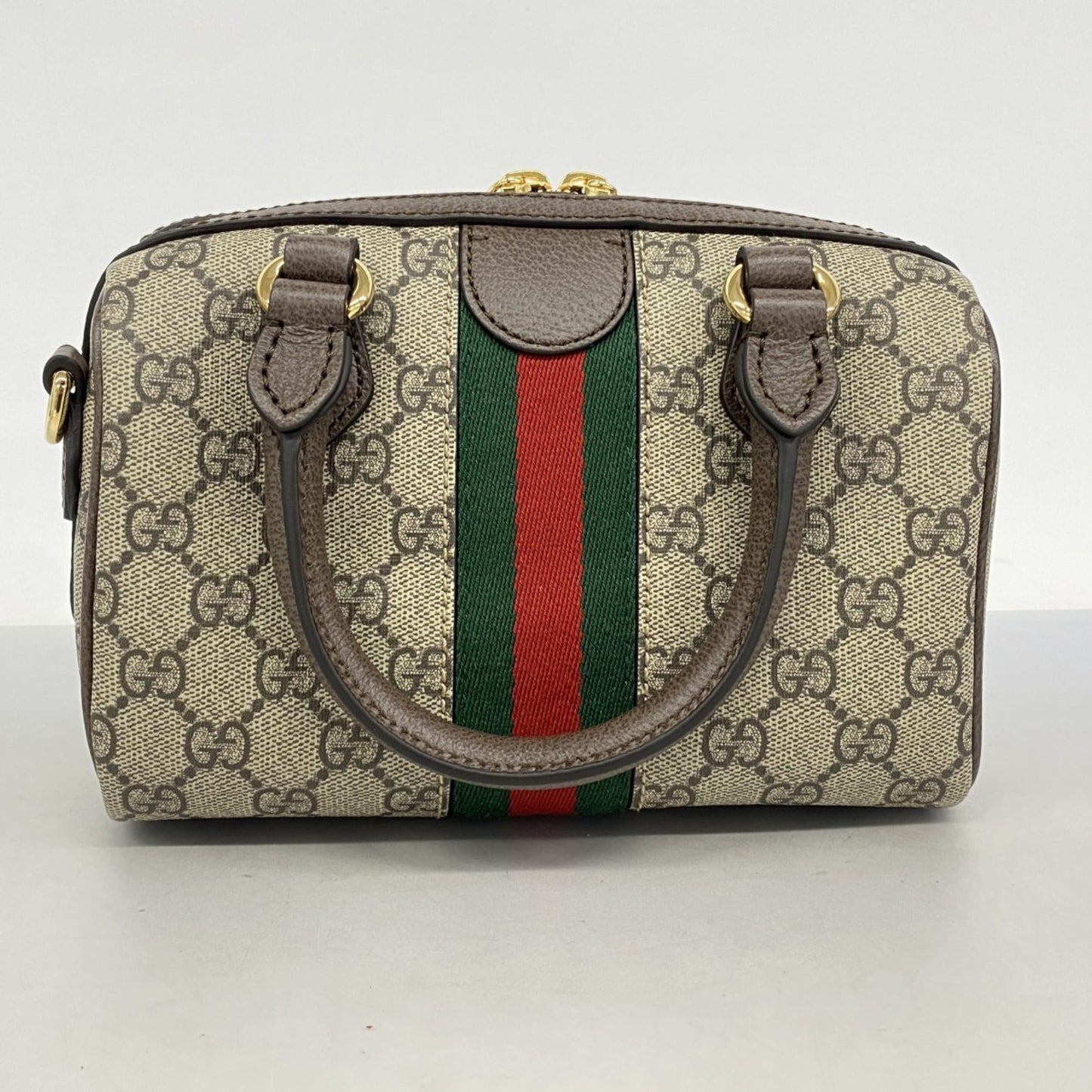 Gucci Brown Pvc Handbag