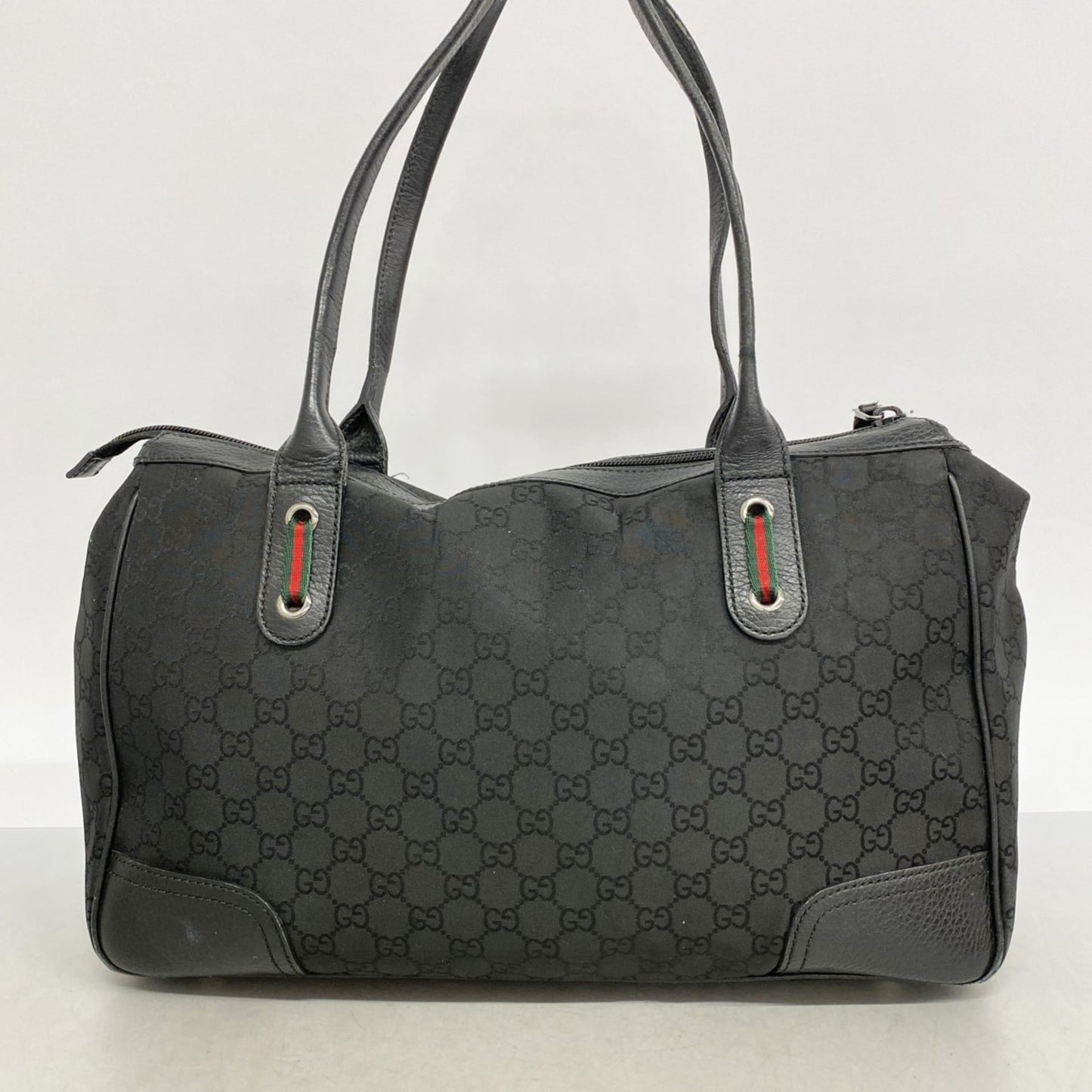 Gucci Black Nylon Handbag