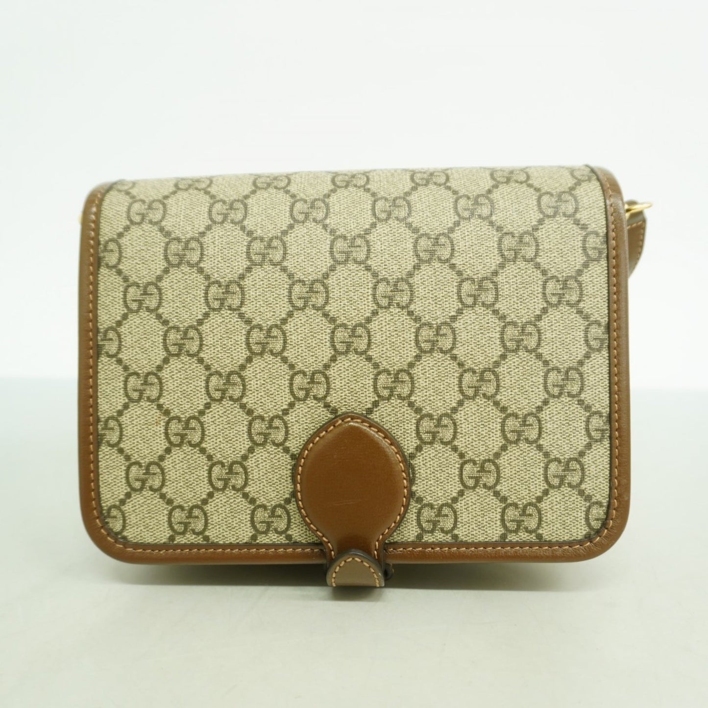 Gucci Brown Pvc Shoulder Bag