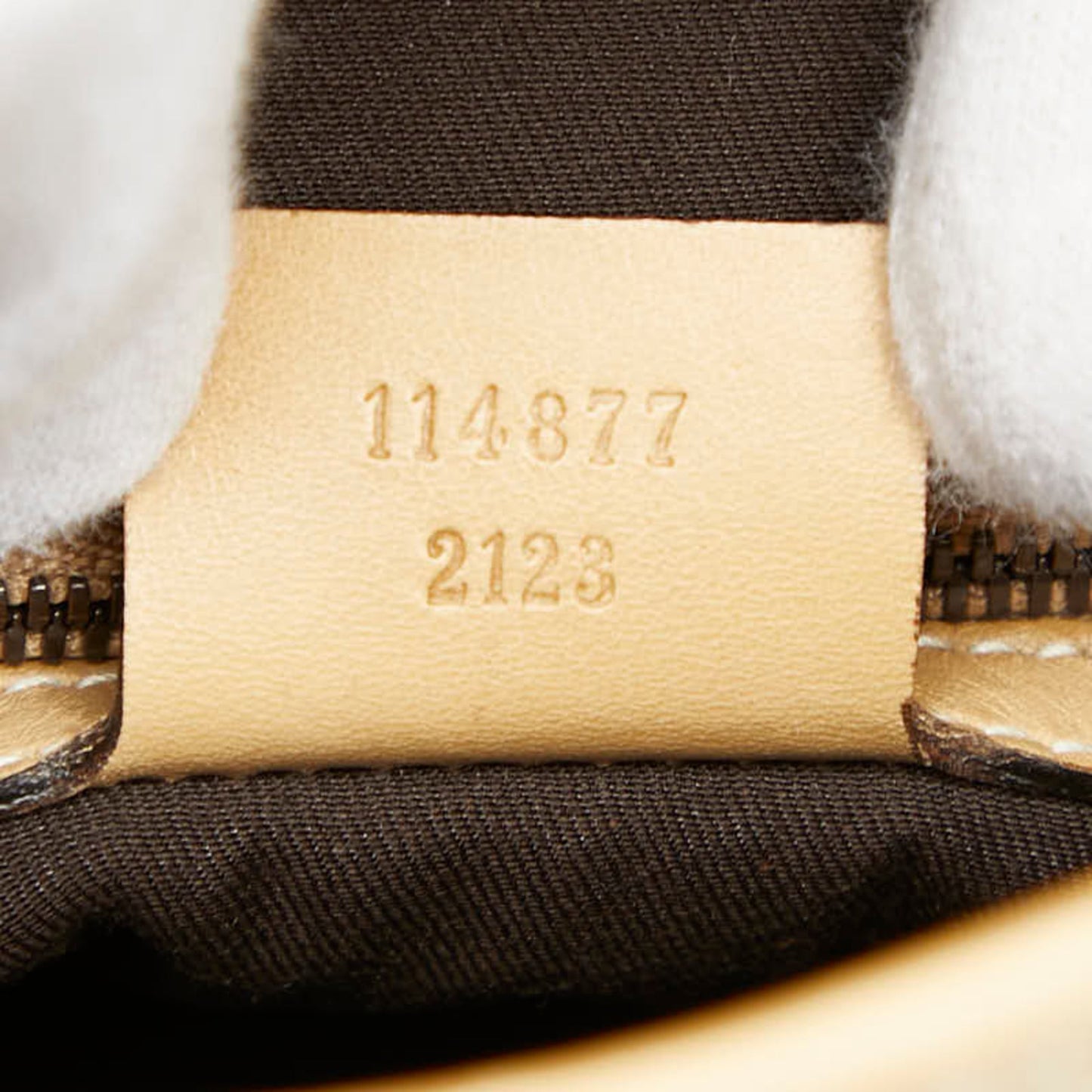Gucci Beige Leather Shoulder Bag