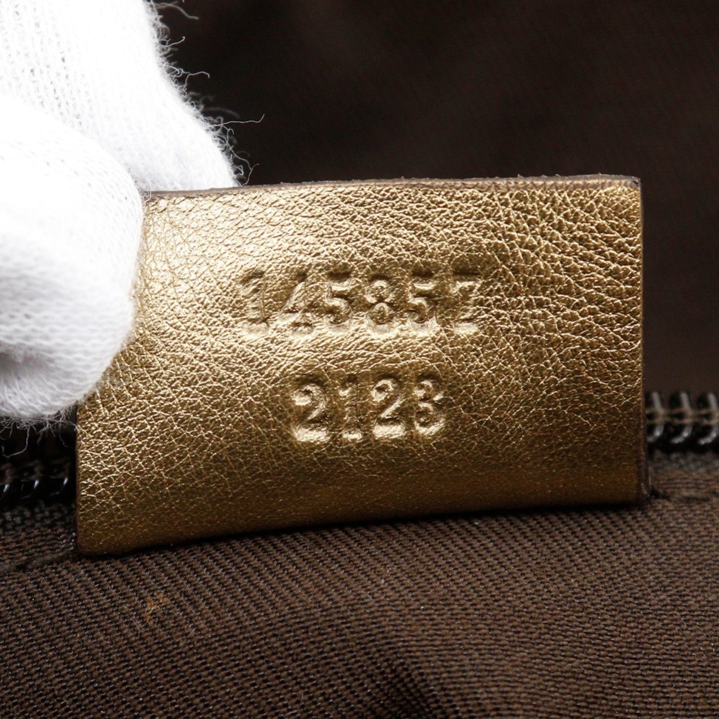 Gucci Gg Canvas Beige Gg Canvas Shoulder Bag