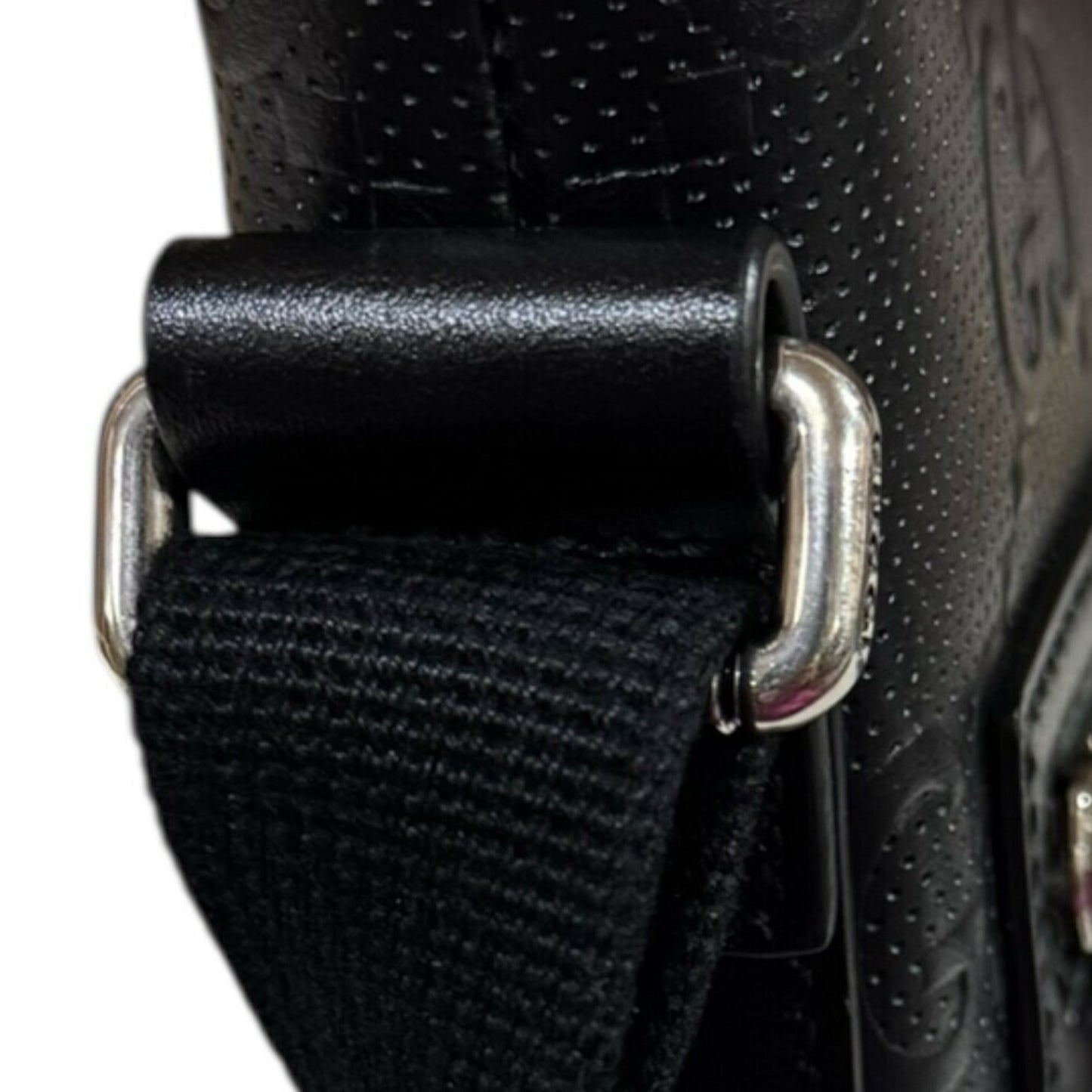 Gucci Black Leather Shoulder Bag