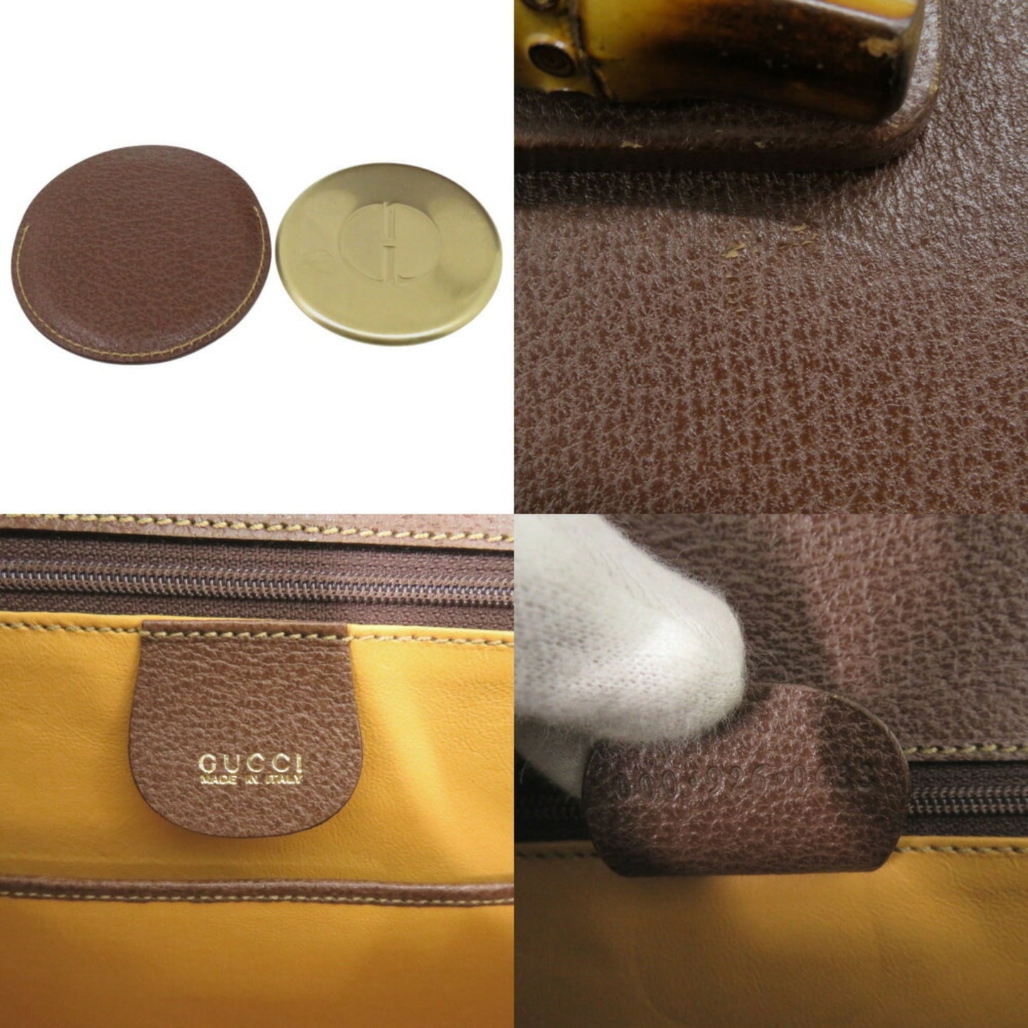 Gucci Brown Leather Handbag