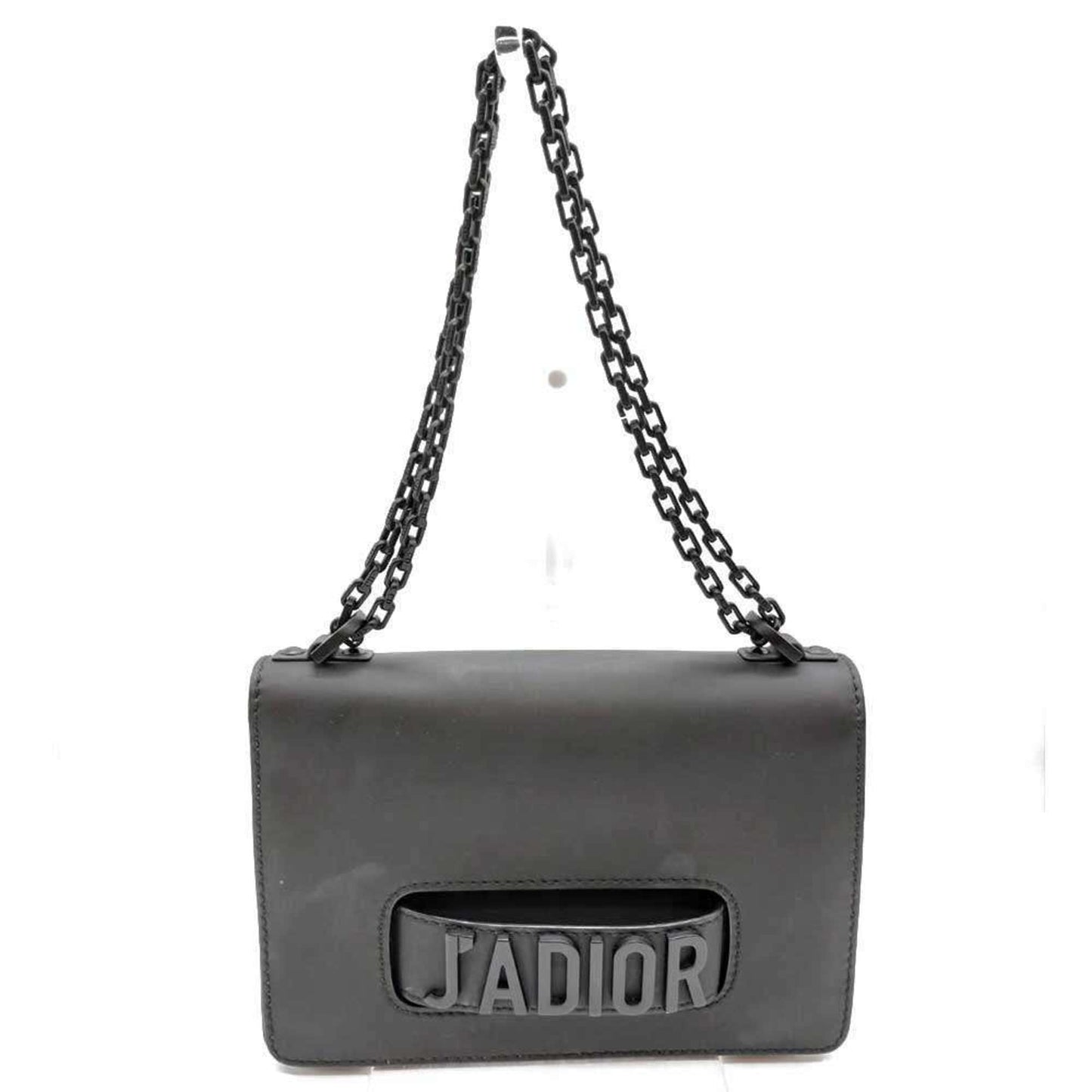 Dior Handbag Christian Shoulder Bag 13 Leather Black
