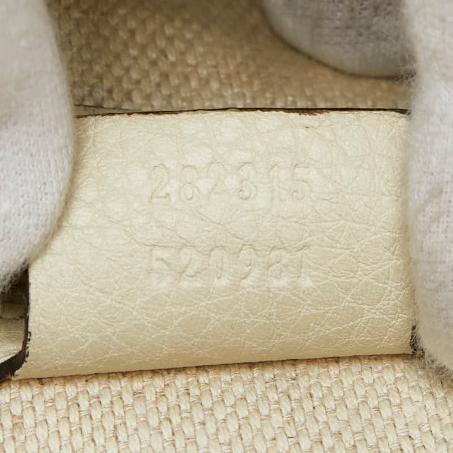 Gucci Brown Ivory Canvas Leather Handbag Shoulder Bag