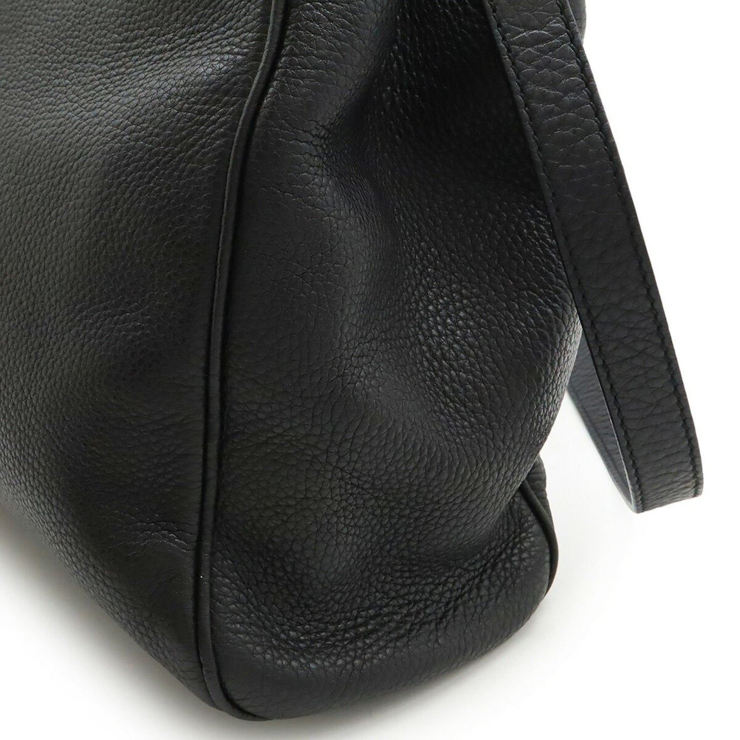 Gucci Black Bamboo Handbag Shoulder Bag Tote Bag