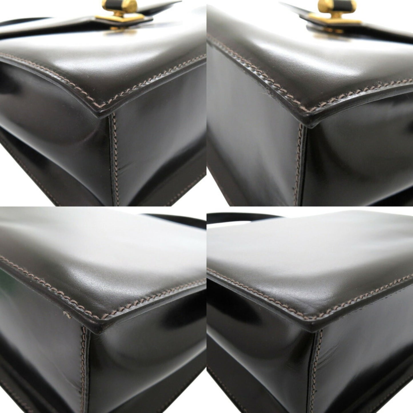 Gucci Black Leather Handbag
