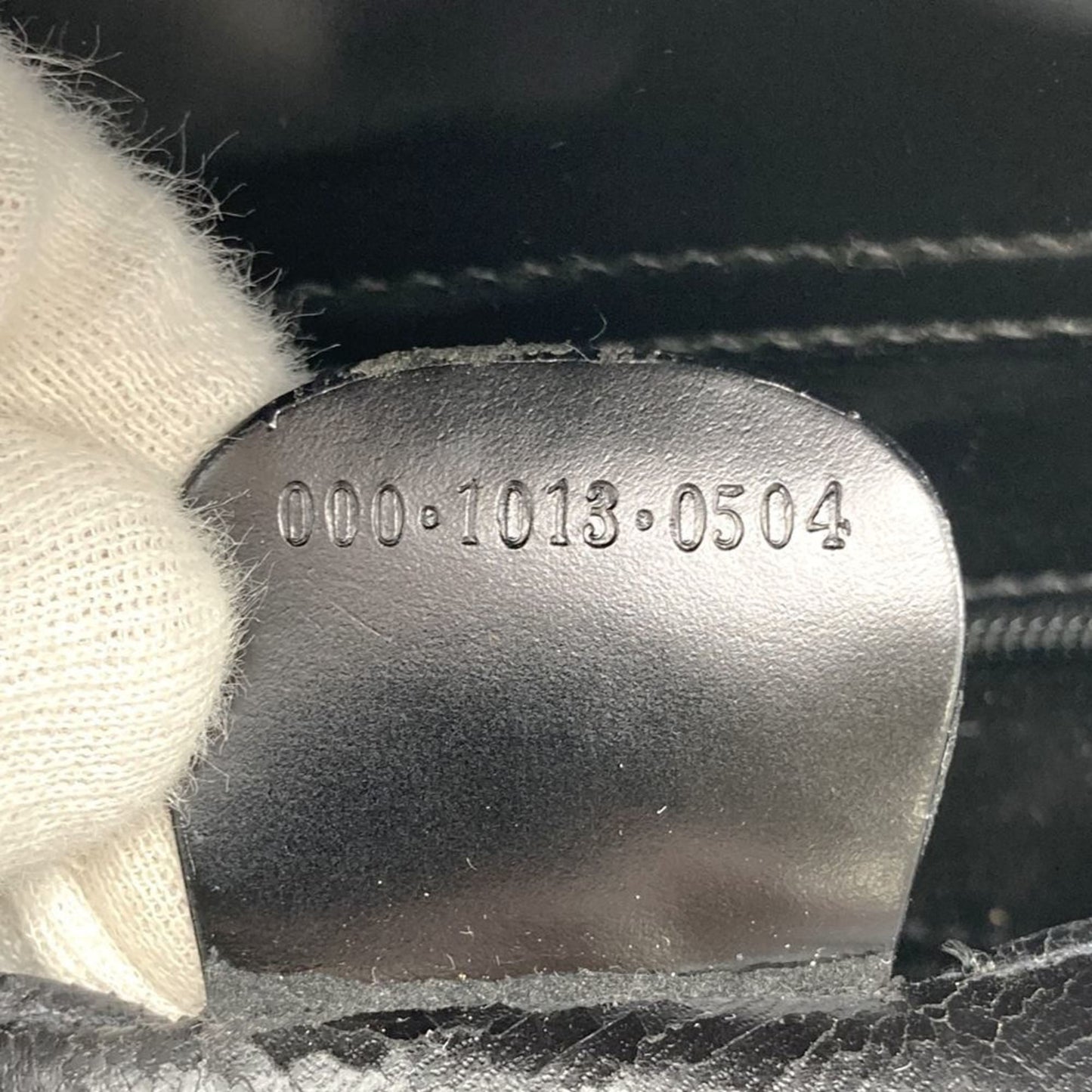 Gucci Black Leather Handbag Shoulder Bag