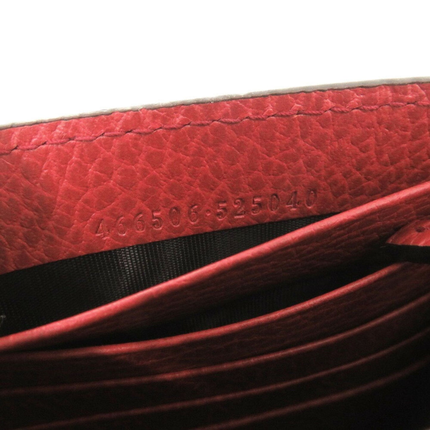 Gucci Red Color Leather Shoulder Bag