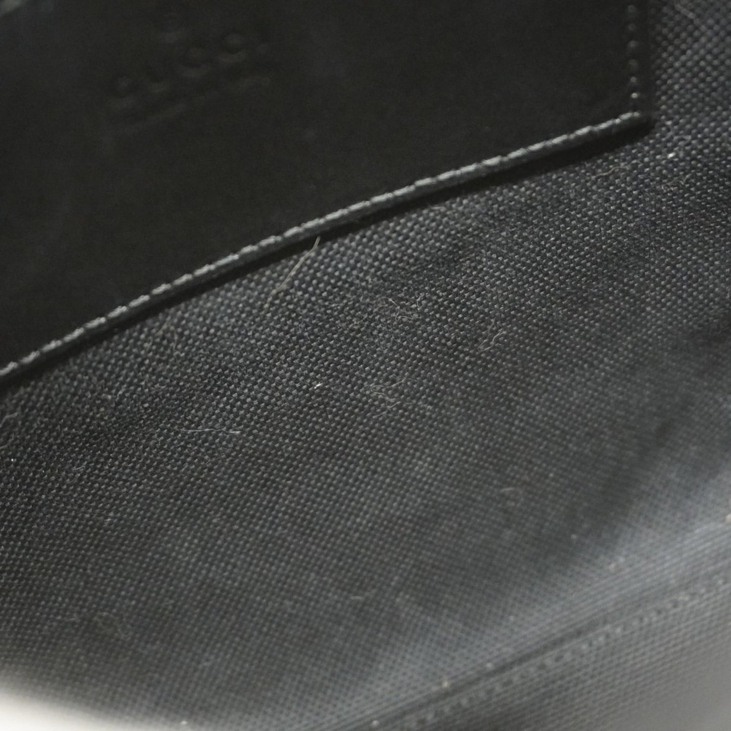 Gucci Black Gray Pvc Handbag