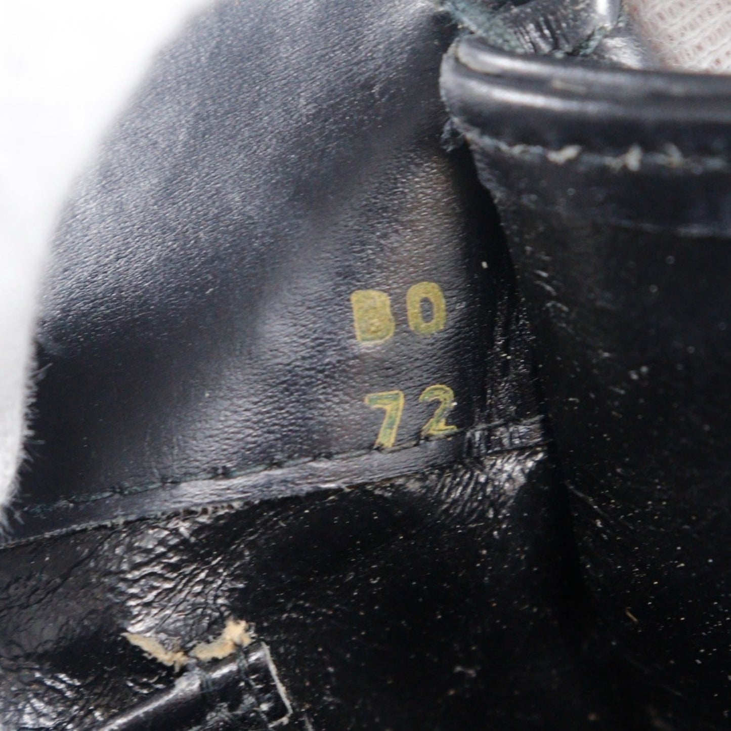 Gucci Sherry Line Black Leather Shoulder Bag