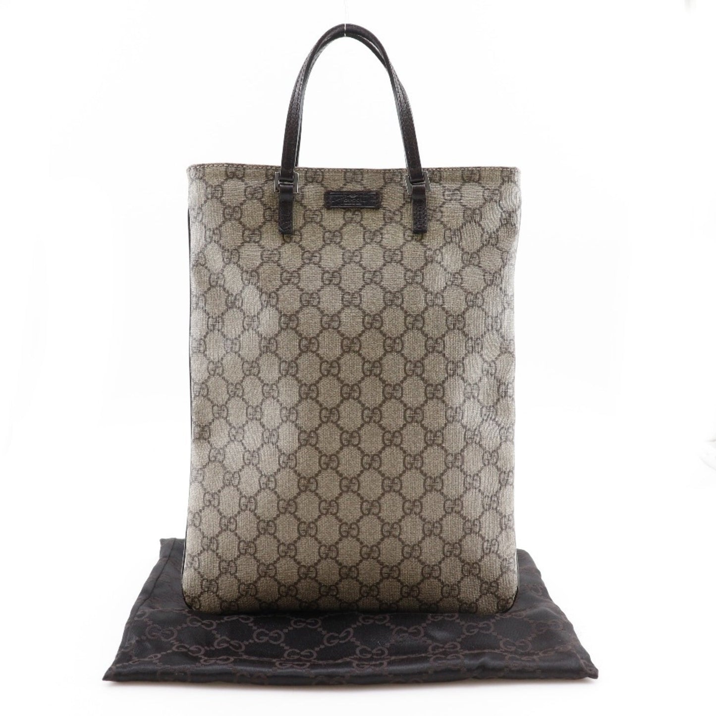 Gucci Brown Gg Supreme Handbag Tote Bag