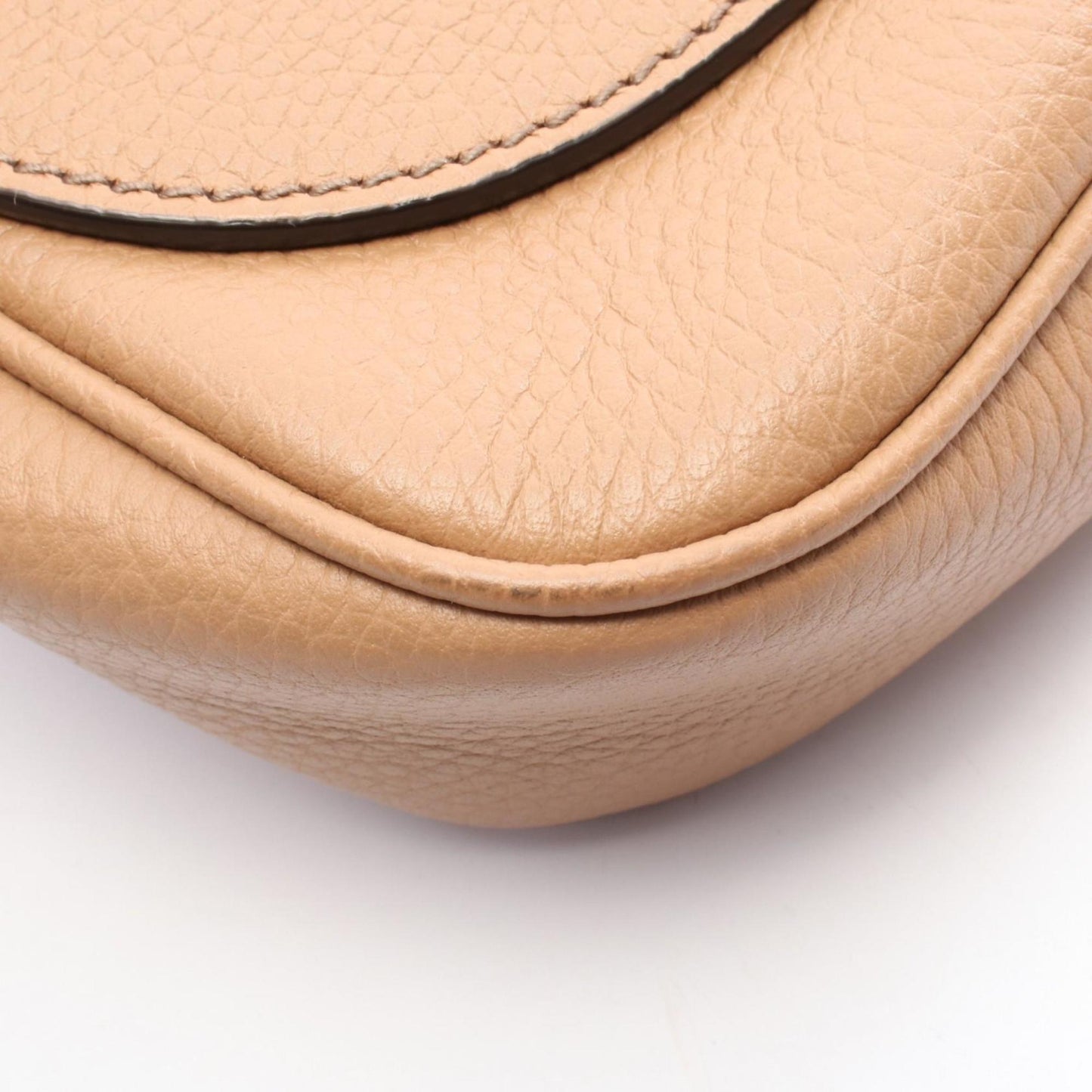 Gucci Brown Leather Shoulder Bag
