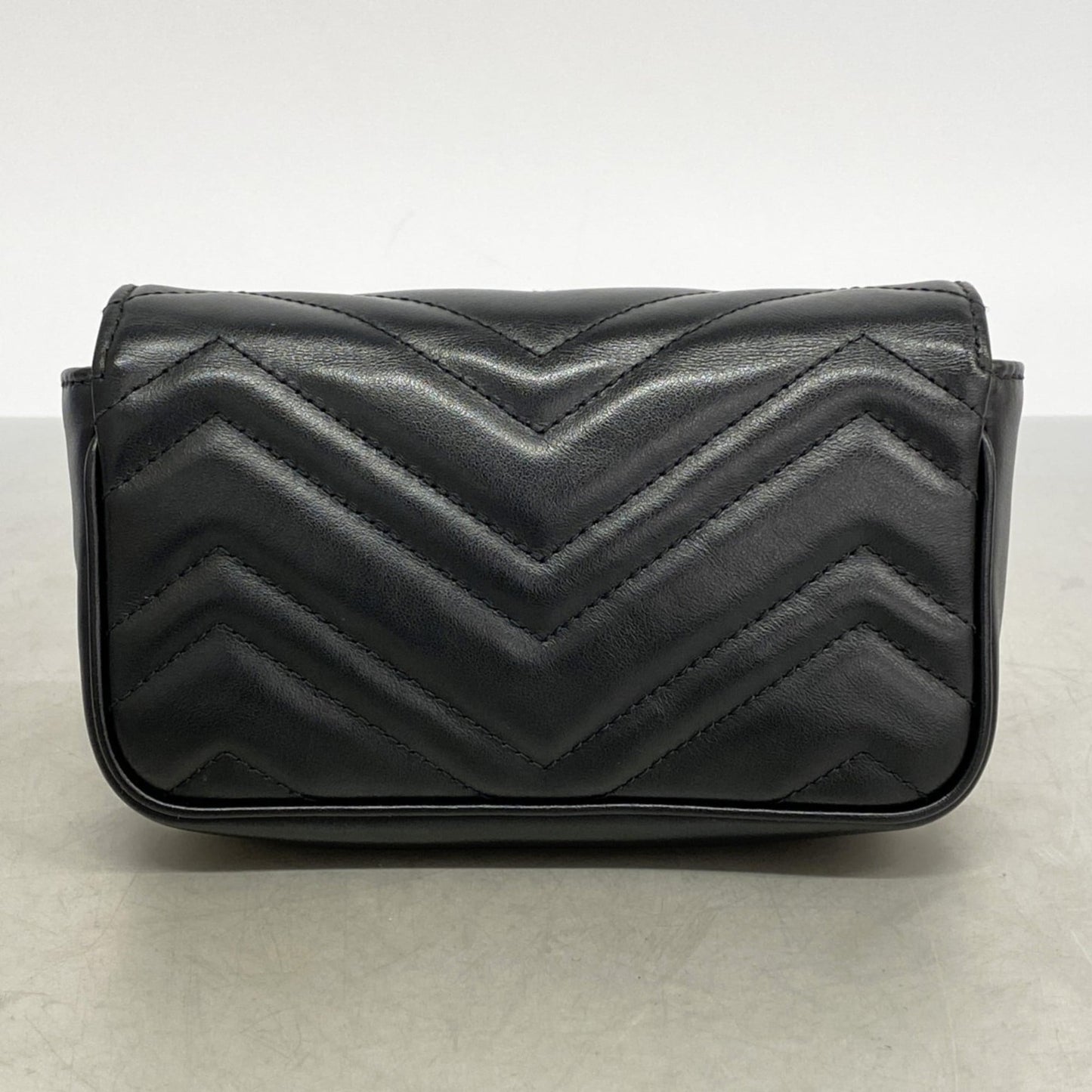 Gucci Black Leather Shoulder Bag