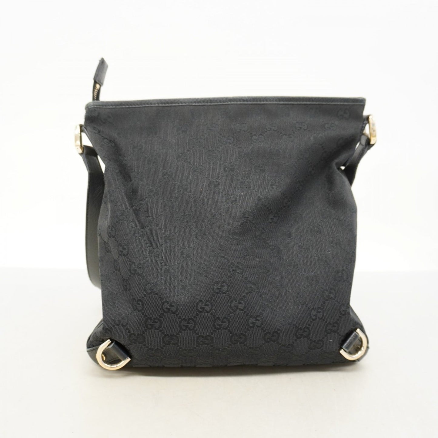 Gucci Black Canvas Shoulder Bag