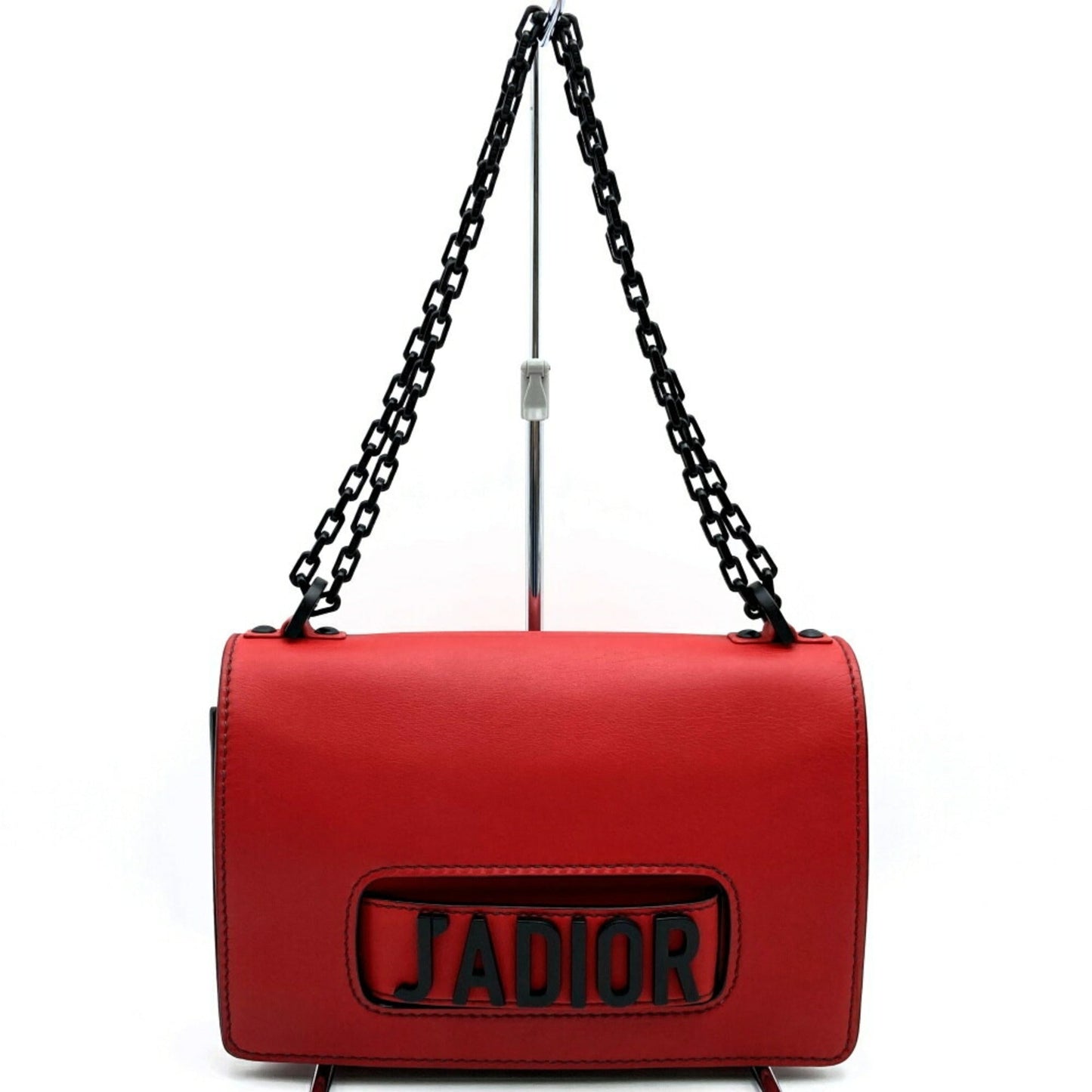 Dior Handbag Christian Color Shoulder Bag 8 Leather Red